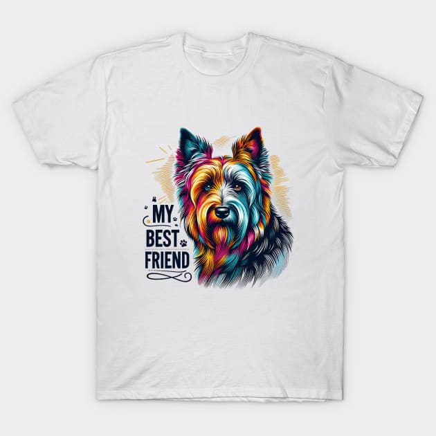 Australian Terrier T-Shirt by BukovskyART